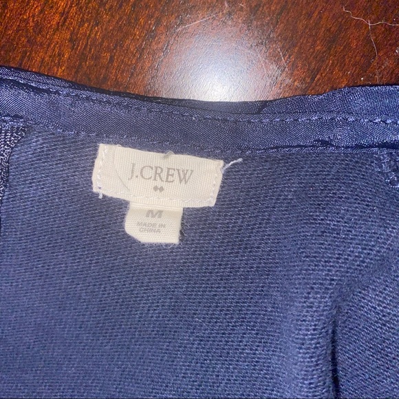 J. Crew Factory Sweater Navy Blue Size Medium - Picture 5 of 7